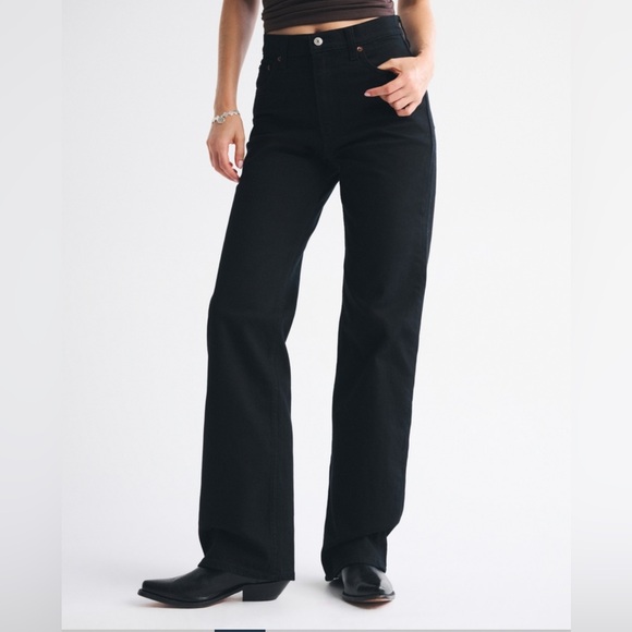 Abercrombie & Fitch high rise jeans - Picture 3 of 11